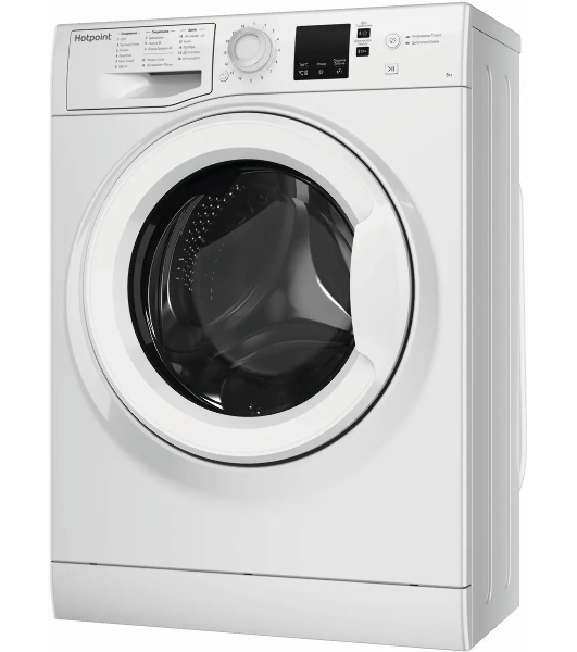 Стиральная машина Hotpoint NUS 5015 H RU белый, загр. фронтальная макс.: 5 кг 1000 об/мин класс: А