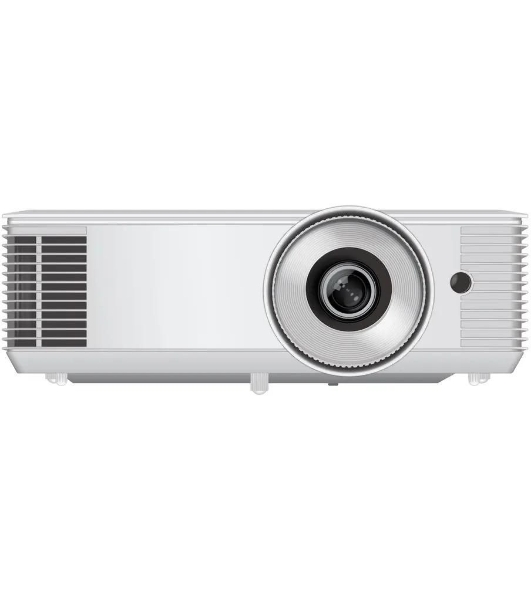 Проектор Exell EXD201W. Технология DLP, 3800 ANSI, WXGA (1280x800), 30 000:1. Проекционное отношение 1.54-1.72. Белый.