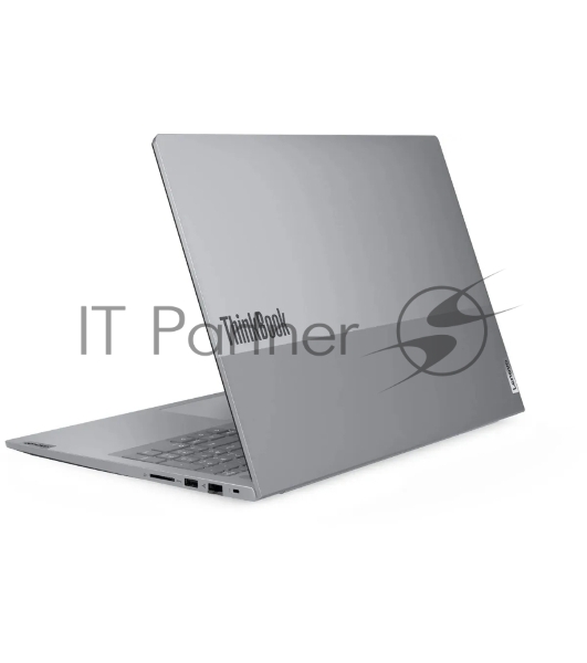 Ноутбук Lenovo ThinkBook 16 G8 IAL 16' WUXGA (1920x1200) IPS 300N, Ultra 5 225U, 1x16Gb DDR5-5600, 512Gb SSD M.2, Intel Graphics, WiFi6E, BT, FPR, TPM2, FHD Cam, 45Wh, 65W USB-C, NoOS, 1Y, 1.7kg