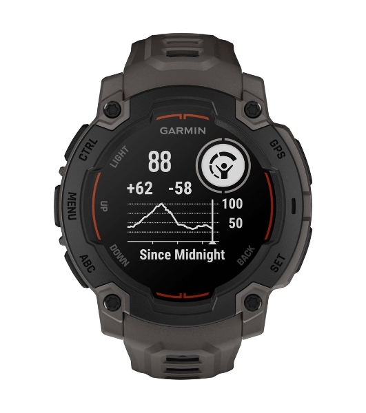 Умные часы Garmin Instinct E 45mm, 0.9' MIP, ANT+ Bluetooth, серый