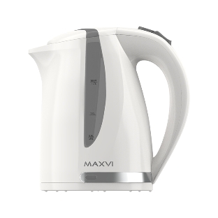 Чайник электрический Maxvi KE1701P белый/серый