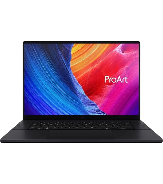 Ноутбук Asus ProArt P16 H7606WW-SE009X Ryzen AI 9 HX 370 64Gb SSD2Tb NVIDIA GeForce RTX5080 16Gb 16' OLED Touch 4K (3840x2400) Windows 11 Pro черный WiFi BT Cam (90NB17F1-M00250)
