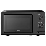 Микроволновая печь BBK 20MWS-730M/B черный, 20 л, 700 Вт, переключатели — поворотный механизм, фото 1