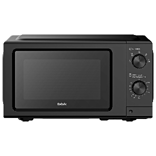 Микроволновая печь BBK 20MWS-730M/B черный, 20 л, 700 Вт, переключатели — поворотный механизм