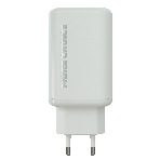 Сетевое зарядное устройство MORE CHOICE NC79 1USB+2Type-C 3.0A PD 65W быстрая зарядка белый, фото5