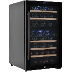 Винный шкаф ZÜGEL ZCWF521DB черный, 127 л, 2 отсека, 52 бут., класс A+, фото12