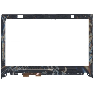 Сенсорное стекло (тачскрин) для Lenovo IdeaPad Z400 Touch MCF-140-0650, черное