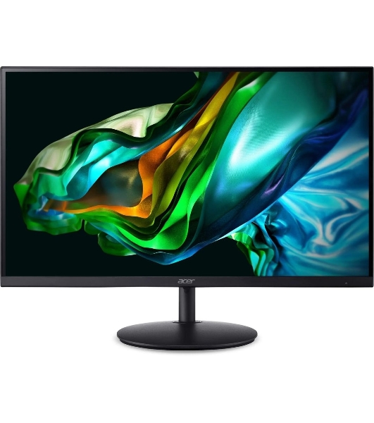 Монитор 23.8' Acer SH242YP1bmihux IPS 1920x1080, 144 Гц, 4 мс (1 мс MPRT), 16:9, 250 кд/м², HDMI 1.4, USB-C (65 Вт PD), 3.5 Jack, динамики (2×1 Вт), HDR10, FreeSync, черный