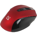 Мышь беспроводная Defender Prime MB-053 красный, 1600 dpi, радиоканал, USB, кнопки - 6, фото11