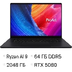 Ноутбук Asus ProArt P16 H7606WW-SE009X Ryzen AI 9 HX 370 64Gb SSD2Tb NVIDIA GeForce RTX5080 16Gb 16' OLED Touch 4K (3840x2400) Windows 11 Pro черный WiFi BT Cam (90NB17F1-M00250), фото10