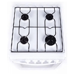 Плита газовая Flama RG 24019 белый, конфорок 4 шт, духовка 50 л, 50 см x 85 см x 60 см, фото4