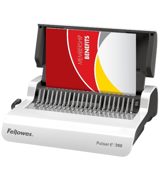 Переплетчик Fellowes Pulsar E (FS-56207) A4/перф.15л.сшив/макс.300л./пластик.пруж. (6-38мм)/электр.