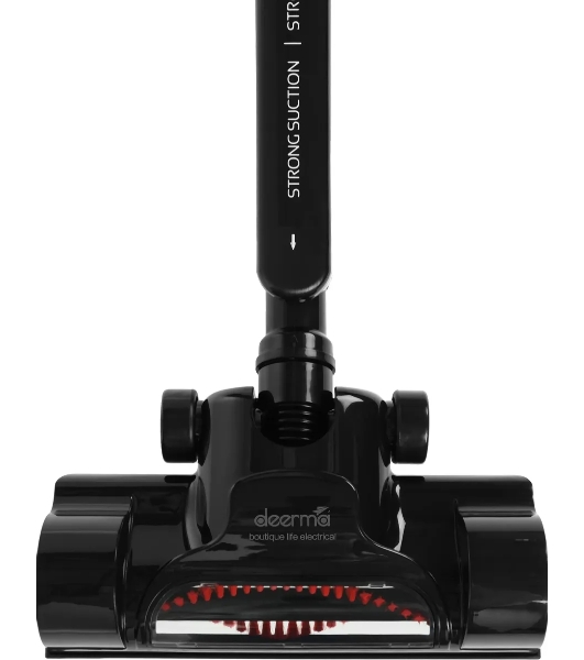 Пылесос вертикальный Deerma DX700 Pro черный, питание от сети, 210 Вт, уборка сухая, пылесборник 0.8 л