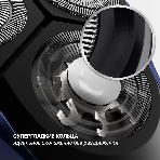 Электробритва PMR 0309RC wet&dry PRO 5 blades+ электрическая (Polaris), Черный/синий хром, фото5