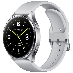 Умные часы Xiaomi Xiaomi Watch 2, 1.39' AMOLED, 5G, USB Type-C, защищённый корпус, серебристый / серый