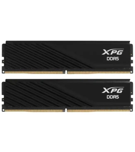 Оперативная память XPG Lancer Blade, DDR5, 32GB (2x16 GB), 6000 MHz, CL36, радиатор, черный