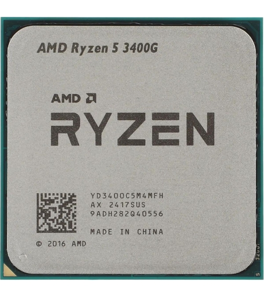 Процессор AMD Ryzen 5 3400G Soc-AM4 3.7GHz OEM