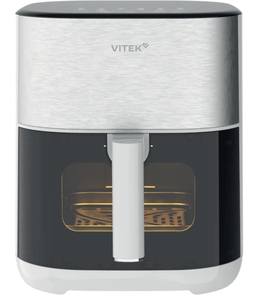 Аэрогриль Vitek VT-AF2001 серый, 2100 Вт, 6 л, сенсор, 13 программ