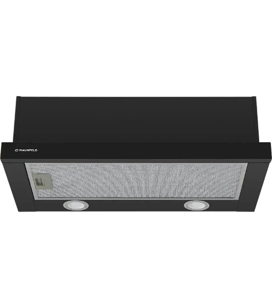 Вытяжка встраиваемая Maunfeld VS Light 50 черный, 50 см, 520 куб. м/ч, 56 дБ