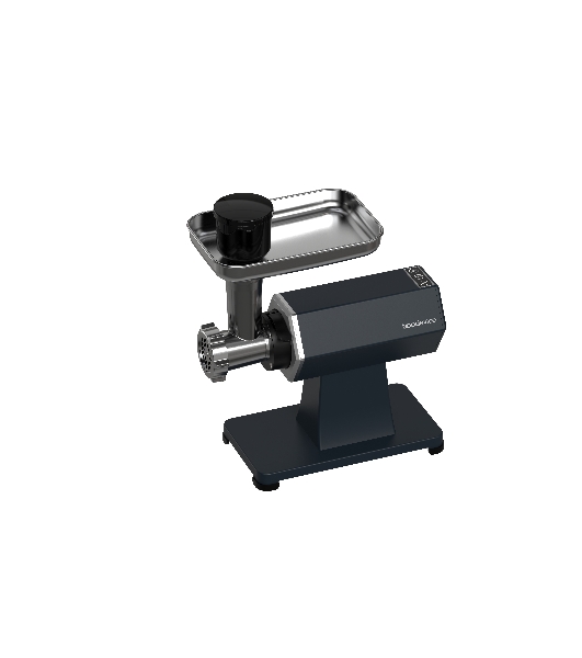 Мясорубка электрическая Topdevice TDMG101 графитовый, 2000 Вт, 3 кг/мин, реверс, насадки - 10