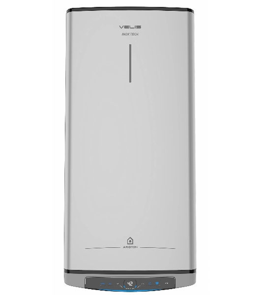 Водонагреватель Ariston Velis Lux Inox PW ABSE WIFI 80, 2.5 кВт, 80л, электрический настенный/серый