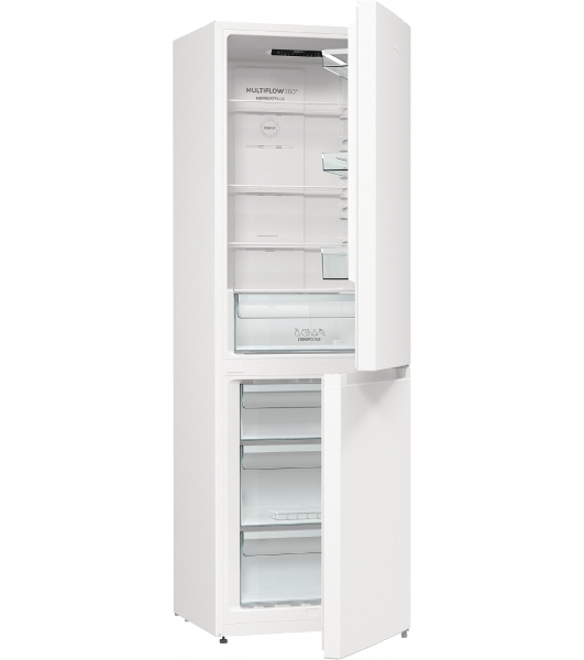 Холодильник Gorenje NRK619EEW4 белый двухкамерный 203/99л морозилка снизу, No Frost