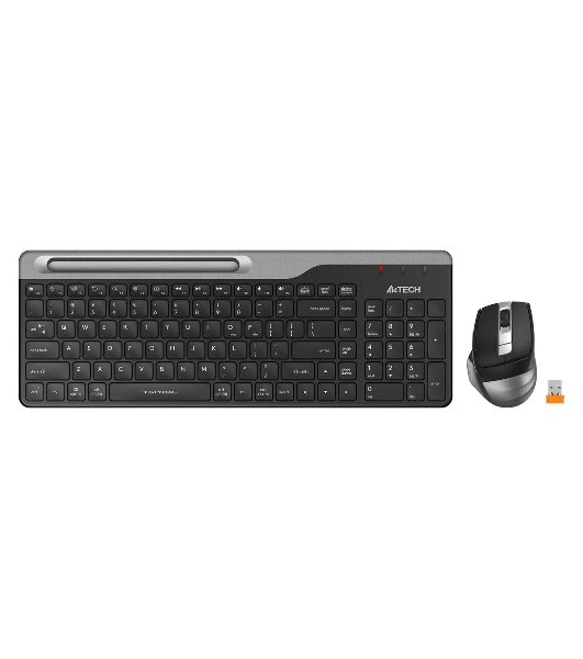Комплект клавиатура+мышь A4Tech FStyler FB2535C беспроводной, USB + Bluetooth, 2000 DPI, черный