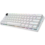 Клавиатура Logitech G PRO X 60 гибридная, Bluetooth, радиоканал, белый, фото4