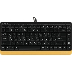 Комплект клавиатура+мышь A4Tech FStyler F1110 проводной, USB, 2000 DPI, чёрный/жёлтый, фото10