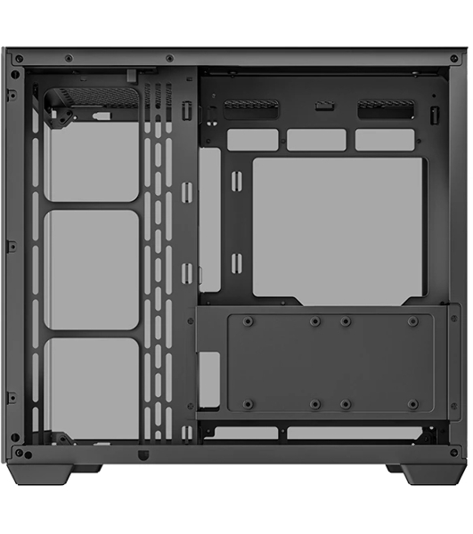 Компьютерный корпус Deepcool CG530 черный без БП ATX 2x120мм 2x140мм 2xUSB 2.0 1xUSB 3.0 audio bott PSU