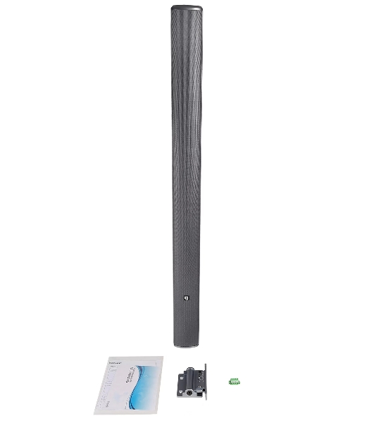 Звуковая колонна Intrend ITSPK-CL925-G пассивная, 9x2.5', 4 Ом (220 Вт RMS), SPL 114dB, 95Hz-20kHz, 120°x20° (HхV), вес 4.4кг, цвет угольный металлик, крепление в комплекте, (цена за 1шт., в упаковке 2 шт., продается парами)