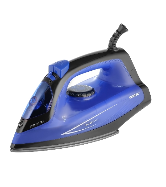 Утюг Centek CT-2360 синий/черный, 1600 Вт, 20 г/мин, 80 г/мин, 200 мл