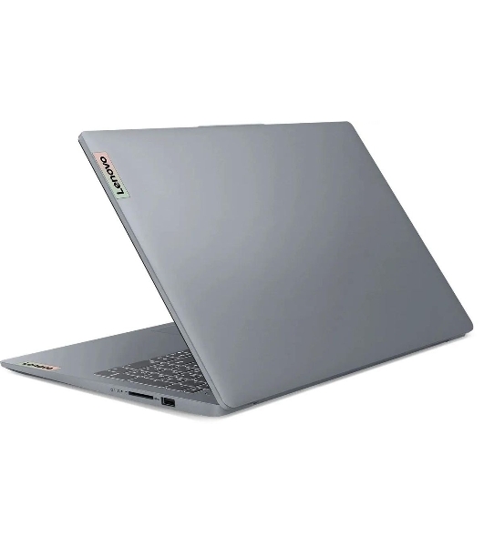 Ноутбук Lenovo IdeaPad Slim 3 15AMN8 серый Ryzen 5 7520U 16Gb SSD 512Gb AMD Radeon 610M 15.6' IPS FHD (1920x1080) без ОС WiFi BT Cam
