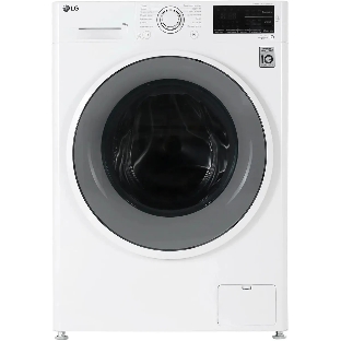 Стиральная машина LG F2J6TN0W белый, загрузка фронтальная 8 кг, 1200 об/мин, класс A