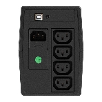 Источник бесперебойного питания ExeGate Smart LB-650.LCD.AVR.4C13.USB (650VA/390W, LCD, AVR, 4*C13, USB, батарея 12V 7Ah, черный), фото6