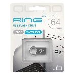 Флешка USB QUMO 64Gb Ring USB 3.0 цвет корпуса металлик(QM64GUD3-Ring), фото3