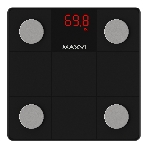 Весы напольные Maxvi BS101 черный, фото 1