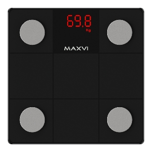 Весы напольные Maxvi BS101 черный