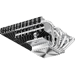 Кулер для процессора PCCooler RC600-67 (125W, 4-pin PWM, 67.5mm, Al, 4x6mm, 1x120мм, 62.5CFM, 32.5dBA, 2300RPM, S: 1851/1700/1200/115X, AM5/AM4, черный), фото3