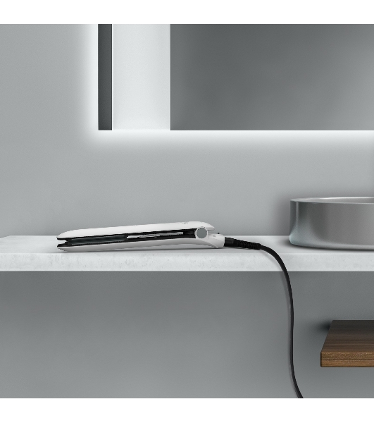 Выпрямитель для волос Rowenta Easyliss Pure SF1628F0 белый/серый, 25 мм, 200 °C, 1 режим