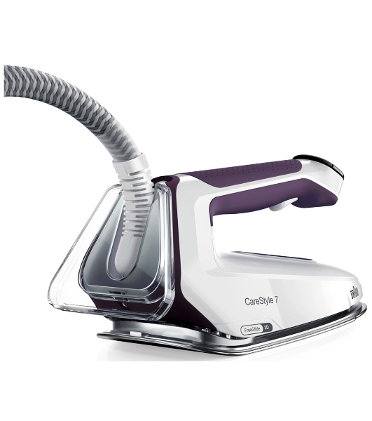 Парогенератор Braun IS7266VI белый/фиолетовый, 2700 Вт, 160 г/мин, 550 г/мин, 2000 мл