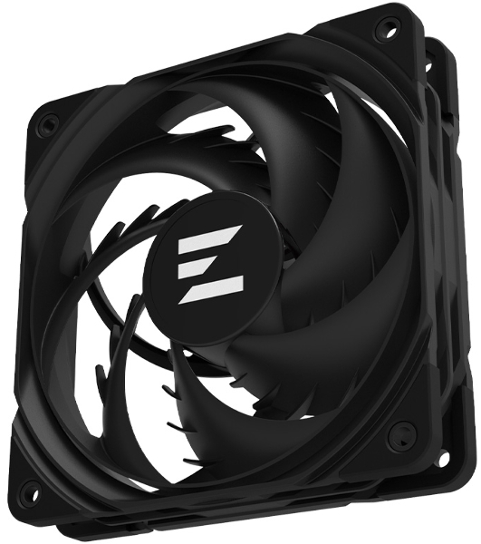 Вентилятор для корпуса Zalman ZM-AF120 черный, 120 мм, 2000 об/мин, 29.7 дБ, 4 pin