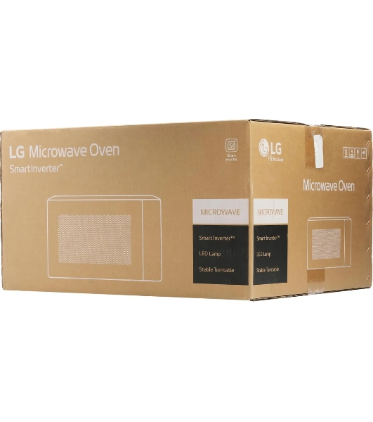 Микроволновая печь LG MW23R35GIH белый, 23 л, 1000 Вт, переключатели - сенсор