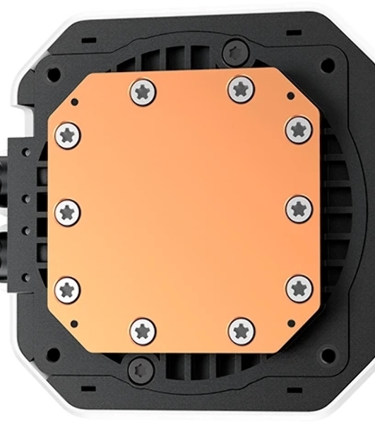 Система жидкостного охлаждения Deepcool LM240 WH ARGB Soc-AM5/AM4/1200/1700/1851 белый 4-pin 19-36dB Al LCD 220W 1404gr Ret (R-LM240-WHDMMC-1)