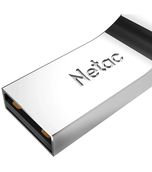 Флешка USB Netac U275 (NT03U275N-008G-20SL), 8Gb, USB 2.0, R/W 50/15, серебристый