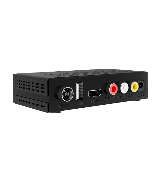 Приставка для цифрового ТВ SoundMax SM-DVBT284 черный, DVB-T2, DVB-T, DVB-C, HDMI, USB 2.0 х2