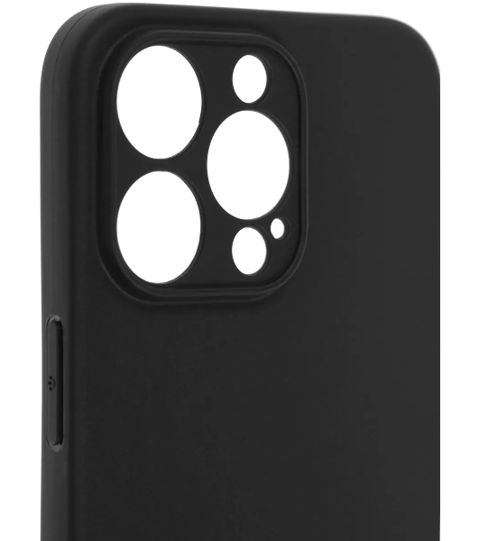 Чехол (клип-кейс) BoraSCO для Apple iPhone 15 Pro Max черный (72415)