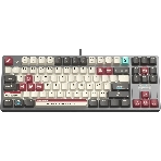 Клавиатура A4Tech Bloody S87 Pixels Red проводная USB серый/белый, фото 1