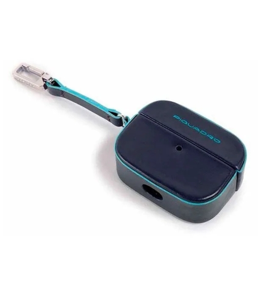 Чехол для наушников Piquadro Blue Square AC5308B2/BLU2 синий натур.кожа