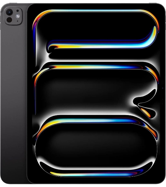 Планшет Apple iPad Pro 2025 A3361 M5 10C RAM16Gb ROM2Tb 13' OLED 2752x2064 5G eSIM iOS черный космос 12Mpix 12Mpix BT WiFi 10hr